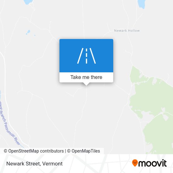 Mapa de Newark Street