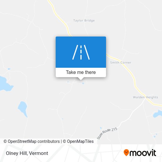 Mapa de Olney Hill