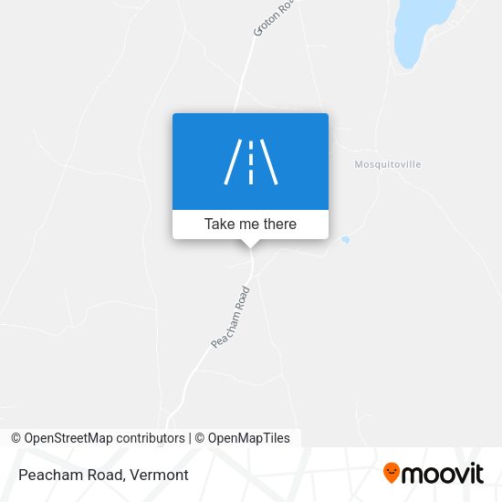 Mapa de Peacham Road