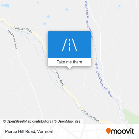 Mapa de Pierce Hill Road