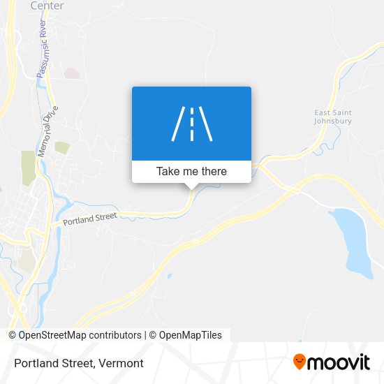 Mapa de Portland Street