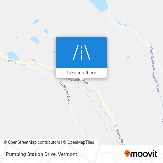 Pumping Station Drive map