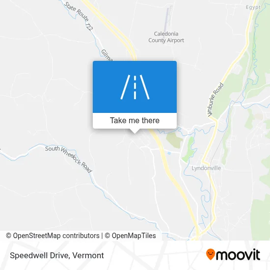Speedwell Drive map
