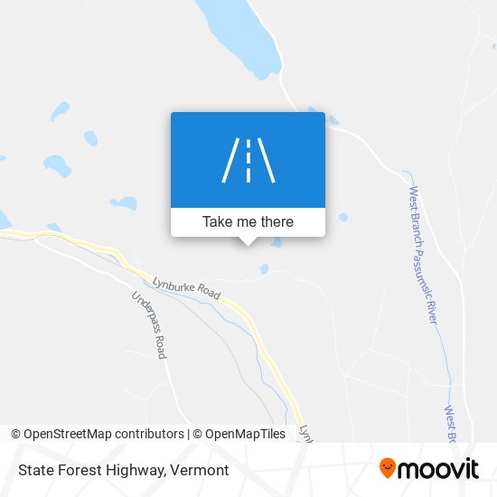 Mapa de State Forest Highway