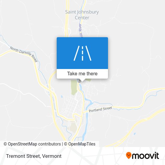 Mapa de Tremont Street