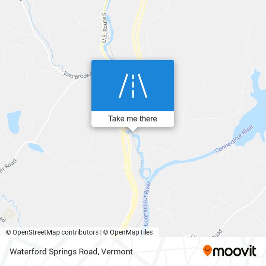 Mapa de Waterford Springs Road