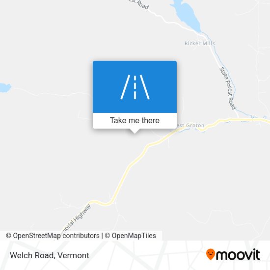 Mapa de Welch Road