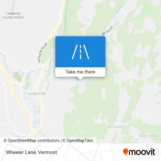 Mapa de Wheeler Lane