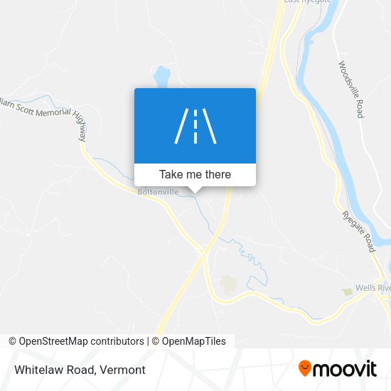 Mapa de Whitelaw Road