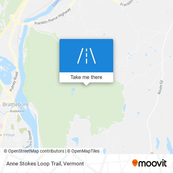 Anne Stokes Loop Trail map