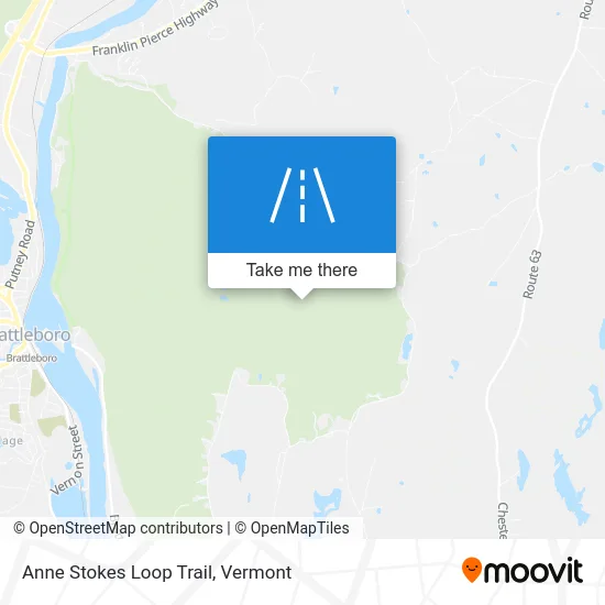Anne Stokes Loop Trail map
