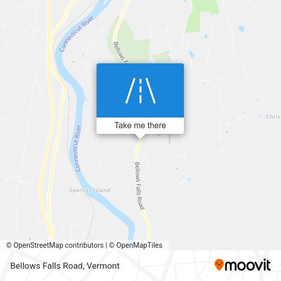 Mapa de Bellows Falls Road