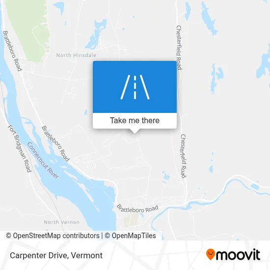 Carpenter Drive map