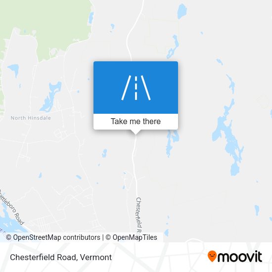 Mapa de Chesterfield Road