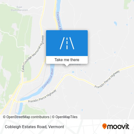 Mapa de Cobleigh Estates Road