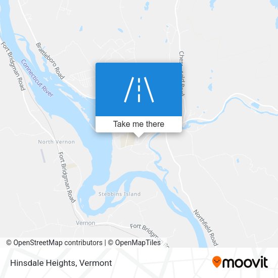 Mapa de Hinsdale Heights