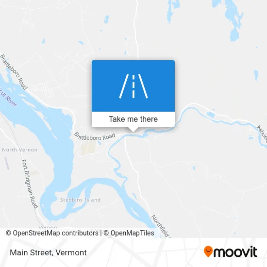 Main Street map