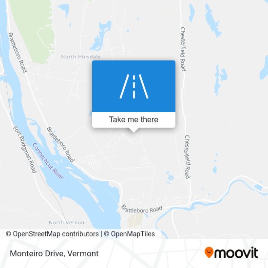 Mapa de Monteiro Drive