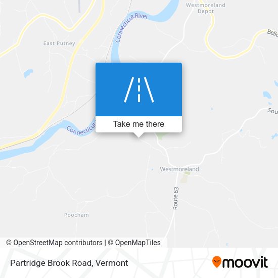 Partridge Brook Road map