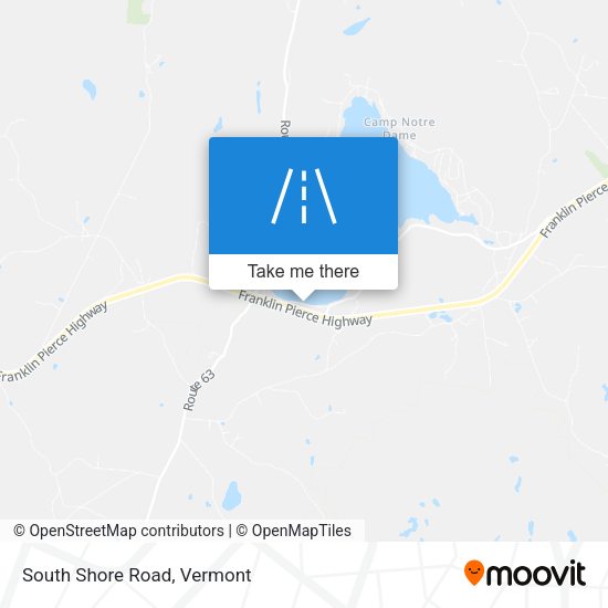 Mapa de South Shore Road