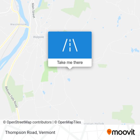 Mapa de Thompson Road