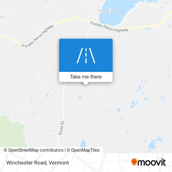Mapa de Winchester Road