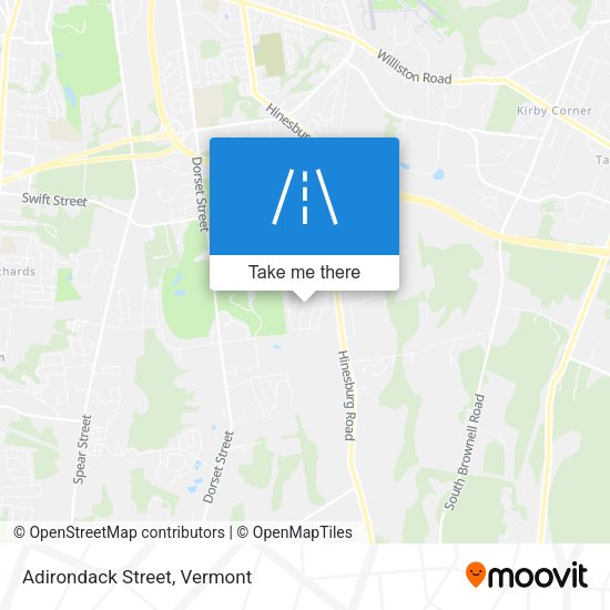 Mapa de Adirondack Street