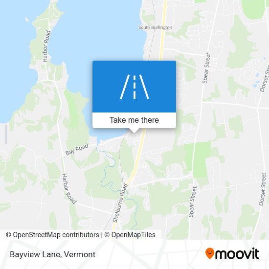 Mapa de Bayview Lane