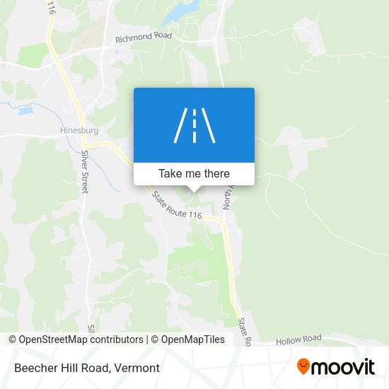 Mapa de Beecher Hill Road