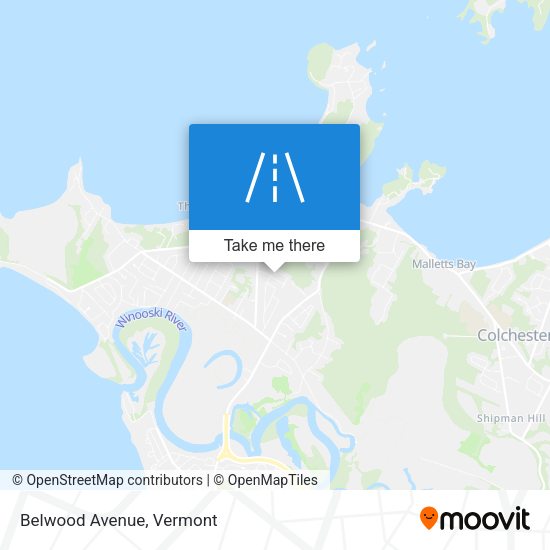 Mapa de Belwood Avenue