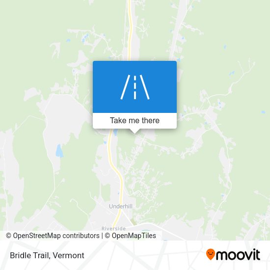 Mapa de Bridle Trail