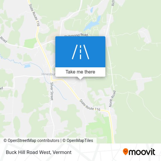 Mapa de Buck Hill Road West