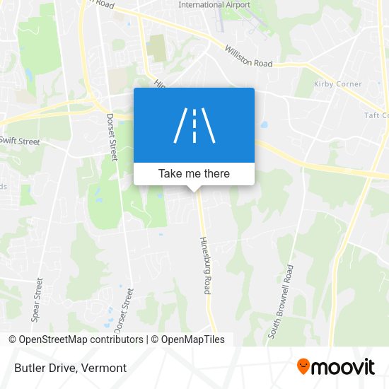 Mapa de Butler Drive