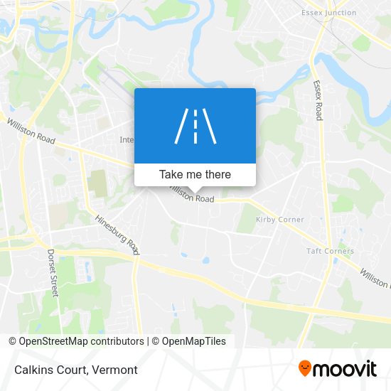 Mapa de Calkins Court
