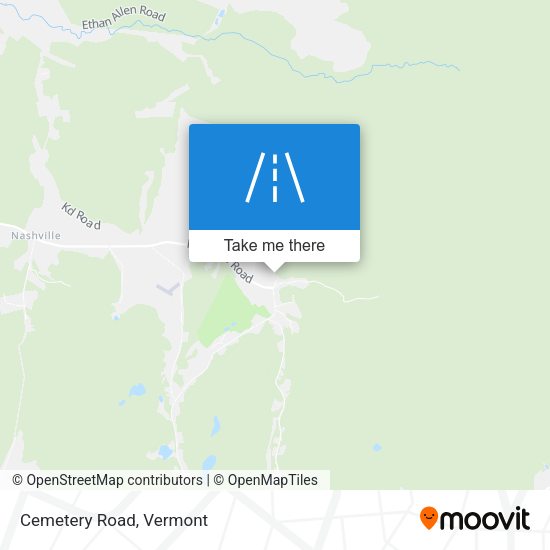 Mapa de Cemetery Road