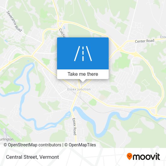 Mapa de Central Street