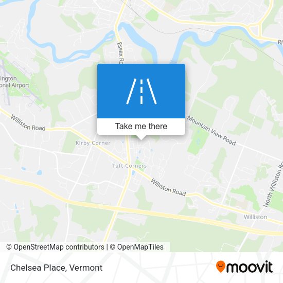 Mapa de Chelsea Place