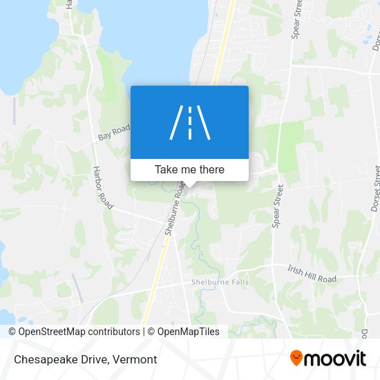 Mapa de Chesapeake Drive