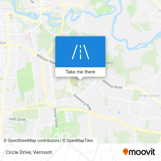 Circle Drive map
