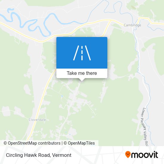 Mapa de Circling Hawk Road