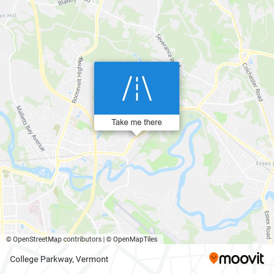 College Parkway map