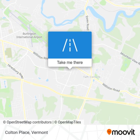Mapa de Colton Place