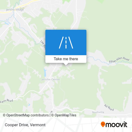 Mapa de Cooper Drive