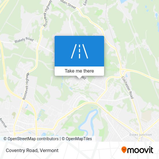 Mapa de Coventry Road