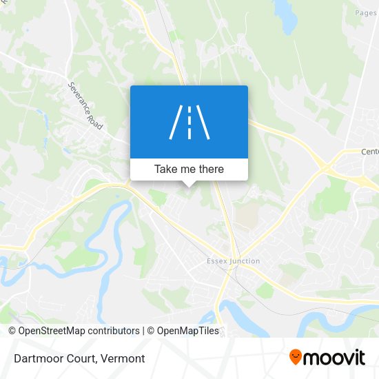 Mapa de Dartmoor Court