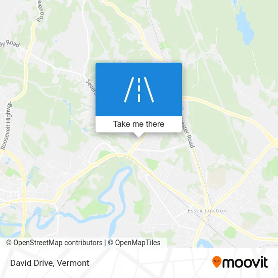 David Drive map