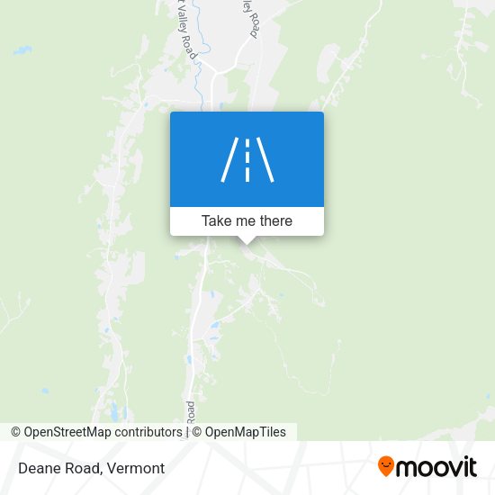 Mapa de Deane Road