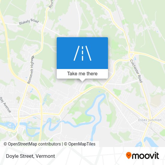 Mapa de Doyle Street