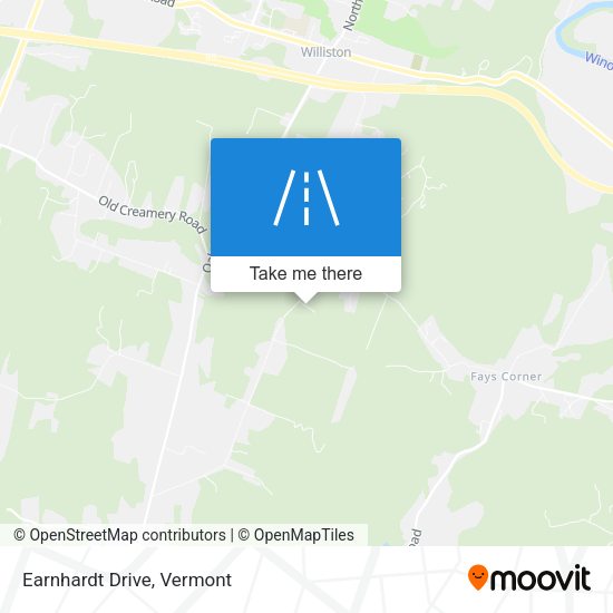 Mapa de Earnhardt Drive