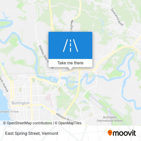 Mapa de East Spring Street